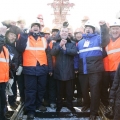 Construction of the Berkakit-Tommot-Yakutsk railway line of the Amur-Yakutsk railway mainline