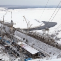 Performance of concrete works for the construction of water collector № 2 at the concrete Boguchany Dam