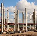 Construction of Yuzhnoye electric train depot of the St Petersburg metro