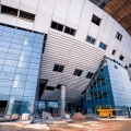 Строительство стадиона на Крестовском острове в Санкт-Петербурге, 13.03.2015