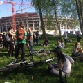 Велопикник The Village Urban Party у стадиона Зенит, 17.05.2014