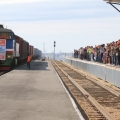 Commissioning of the Tommot-Yakutsk railway line, 30.08.2014 