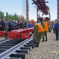 Construction of a Tommot-Kerdem branch line of the Amur-Yakutsk railway mainline