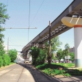 Строительство Московской монорельсовой транспортной системы (ММТС)