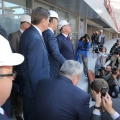 Acting Governor of St. Petersburg Georgiy Poltavchenko visited the construction site of the stadium on Krestovsky Island in St. Petersburg, 11.09.2014 
